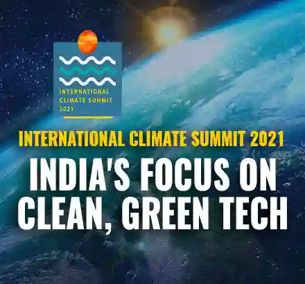 International Climate Summit 2021 | India To Focus On Green Hydrogen Power | India At ICS 2021