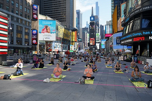 UN Headquarters in New York gears up for Yoga Day celebrations led by PM Modi