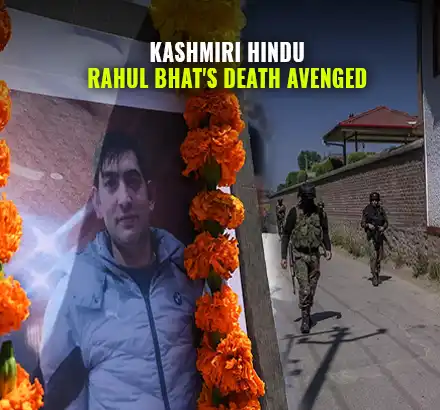 Indian Security Force Neutralise 2 Pakistani Backed LeT Terrorists Who Killed Kashmiri Pandit ‘Rahul Bhat’