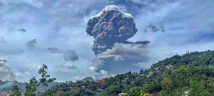 Lara calls for help as volcanic eruption spirals at Saint Vincent island