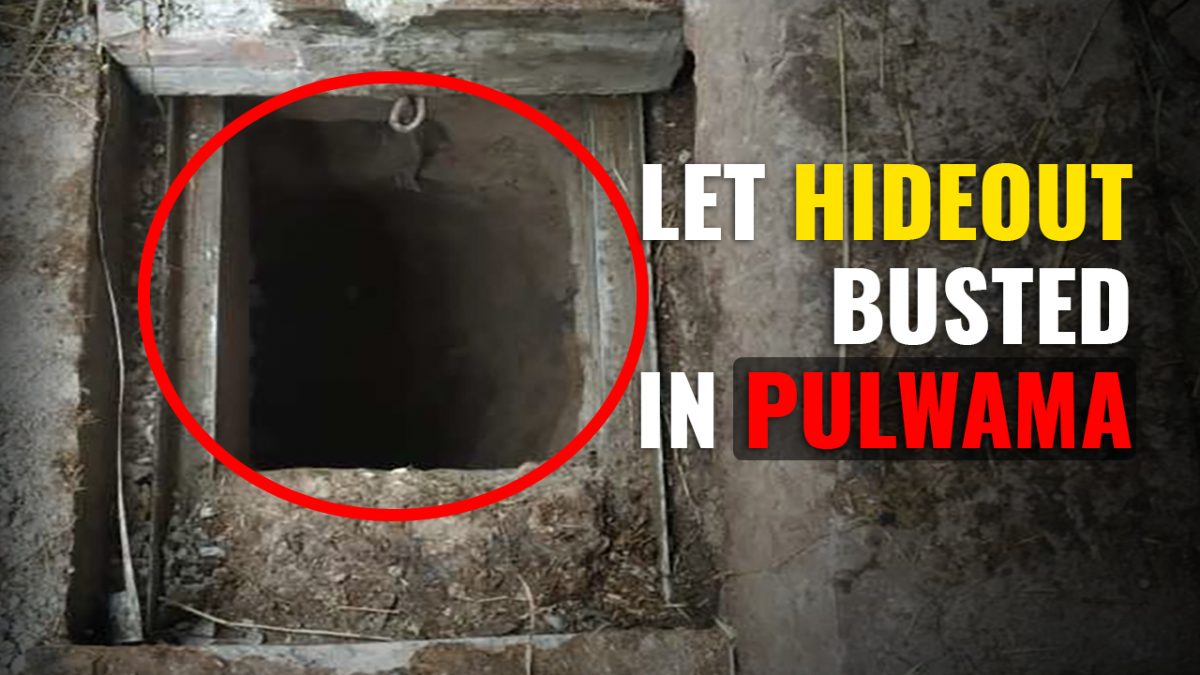 Jammu and Kashmir | LeT Hideout Busted in Pulwama