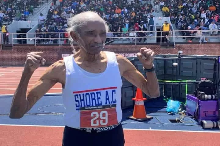 100-year-old athlete creates world record in 100 metres dash