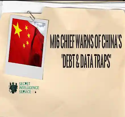 UK’s MI6 Spy Chief Warns Of ‘Debt And Data’ Traps From China, Warns Erosion Of Sovereignty