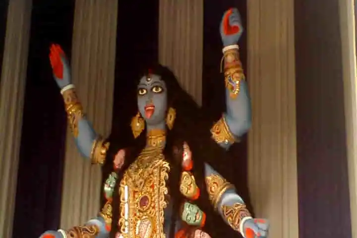 Muslim artisan Ismail’s Kali idols are worshipped by all the villagers of Daspur