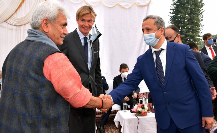 ‘J&K peoples’ suffering ended on 5 August 2019’, LG Sinha tells diplomats