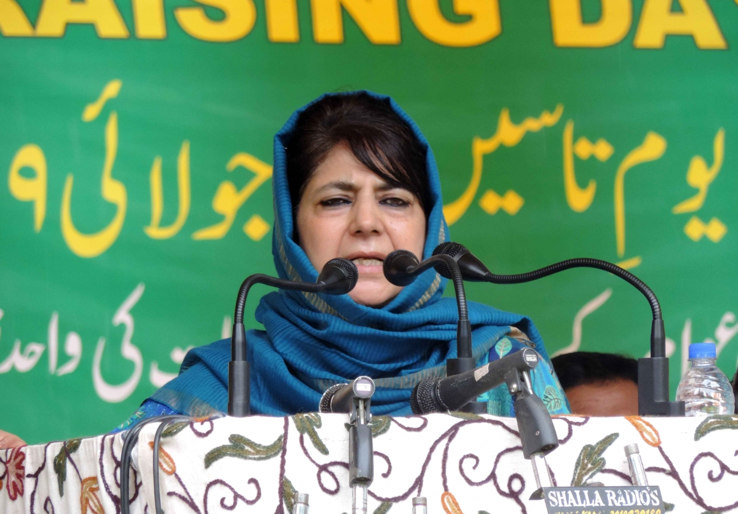 Mehbooba Mufti facing isolation as others march with PM Modi’s Kashmir outreach