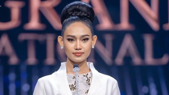 Miss Myanmar takes on the military