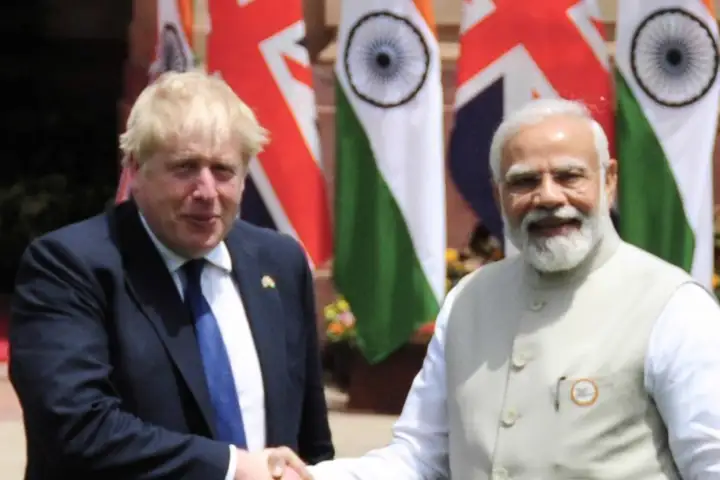 Amid BoJo’s visit,  China hopes India will engage but maintain distance with the West