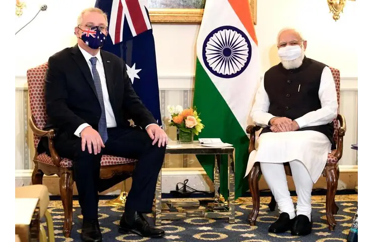 Modi, Morrison hold first meeting in Washington after formation of AUKUS
