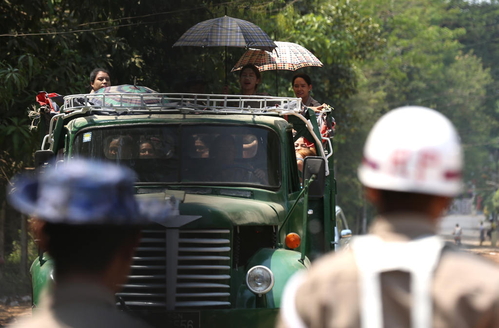 After coup, Myanmar cops and civilians seek refuge in India