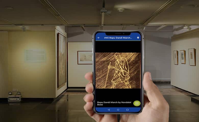 Enjoy an immersive virtual  experience using the new National Gallery of Modern Art app