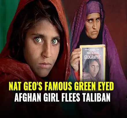 Nat Geo’s Most Famous Green-Eyed Afghan Girl Becomes Refugee In Italy | Green Eyed Afghan Refugee