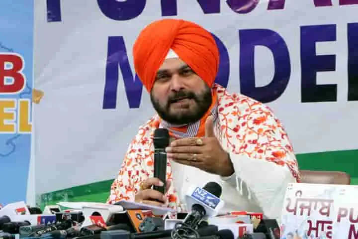 Punjab Congress chief Sidhu fails in bid to keep out tainted leaders from party’s list of poll candidates