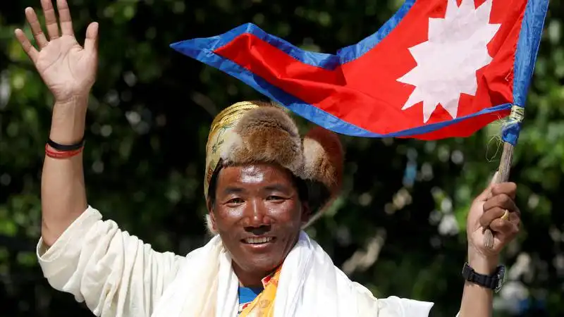 Nepali Sherpa breaks own world record to scale Mount Everest for 26th time