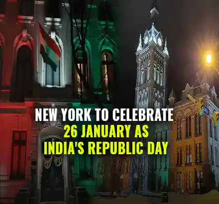 India US Ties- New York Passes Legislative Resolution To Celebrate 26 Jan As India’s Republic Day