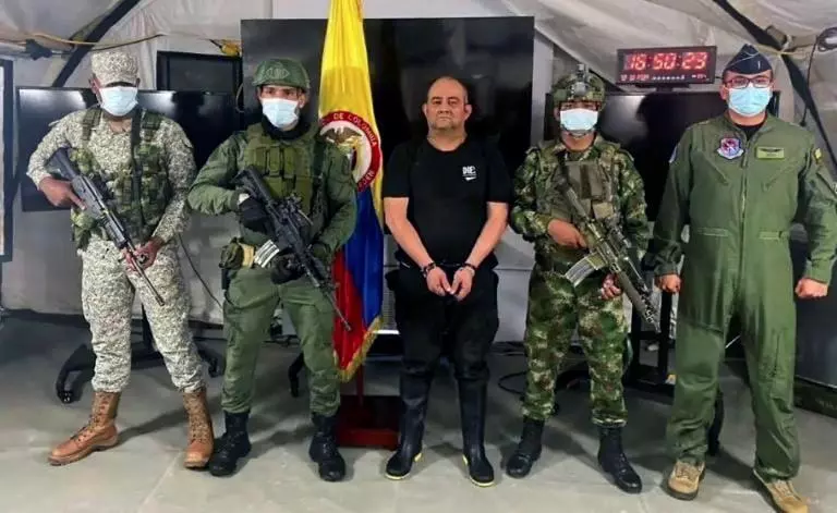 Columbia’s most wanted drug lord captured at last, carries $5 million US bounty on his head