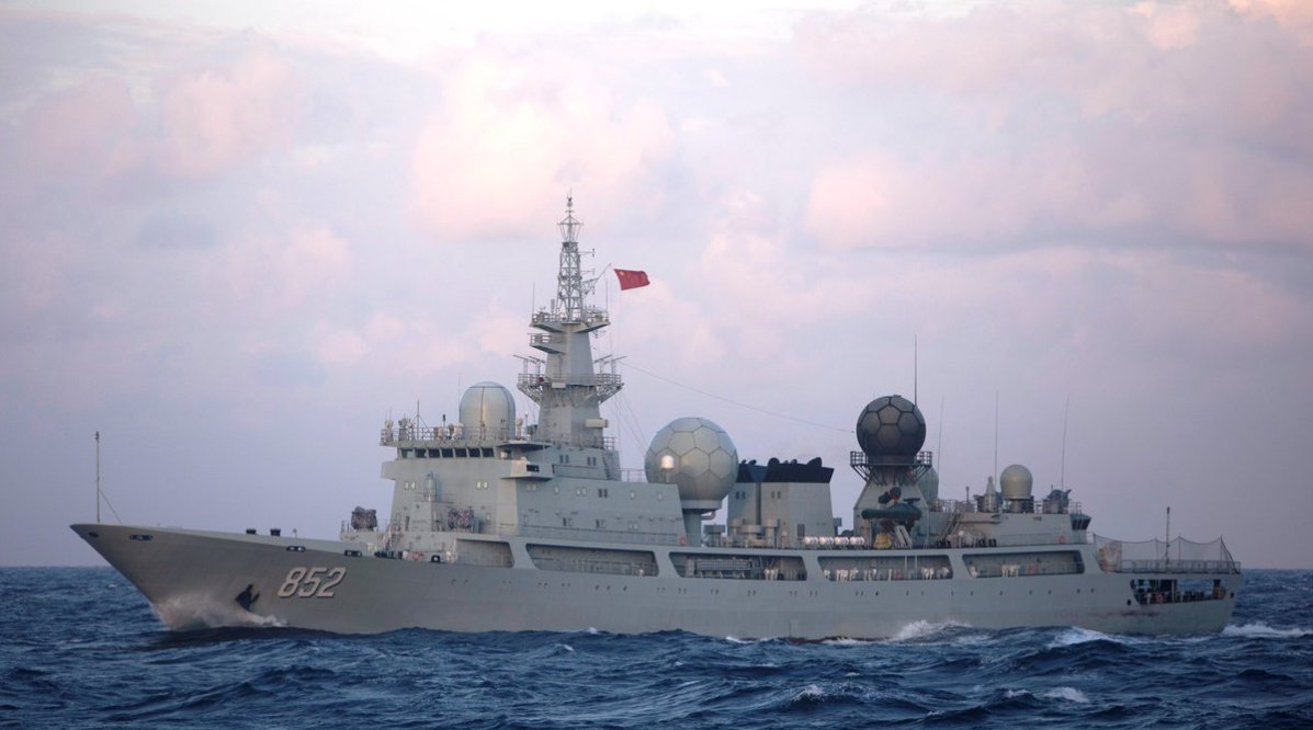China sends second ship to spy on US-Australia military exercise