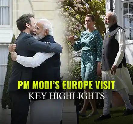 PM Modi Concludes 3-Day Europe Tour: Highlights From France, Denmark, Germany Visit & Nordic Summit