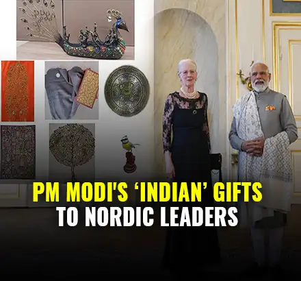 PM Modi’s Gifts Like Rogan Painting To Nordic Nations’ Leaders Reflects India’s Diverse Culture