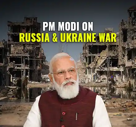 PM Modi Speaks On India’s Neutral Stand In Russia-Ukraine War, Appeals For Peace & Dialogue