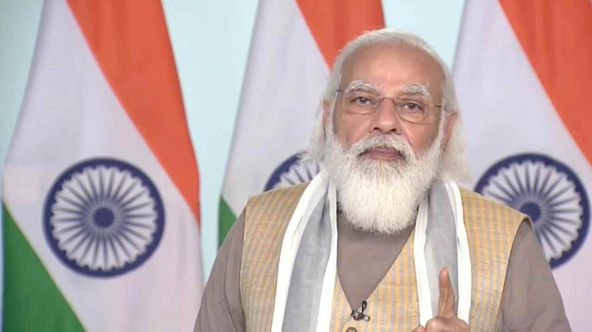 Releasing e-book of Swami Chidbhavananda Ji’s Bhagvad Gita, Prime Minister describes it as an ‘oasis of calm and peace’, and commends youth to read it