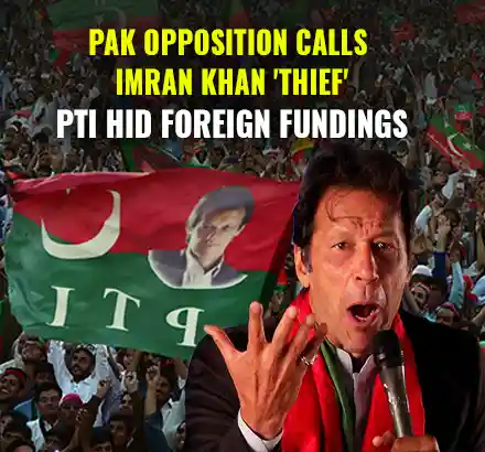 PTI Foreign Funding Case: Pak Opposition Calls Imran Khan ‘Thief’ PTI Hid Foreign Fundings