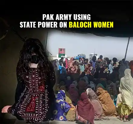Pakistan Army Using State Power On Baloch Women To Seek Revenge After Karachi Blast