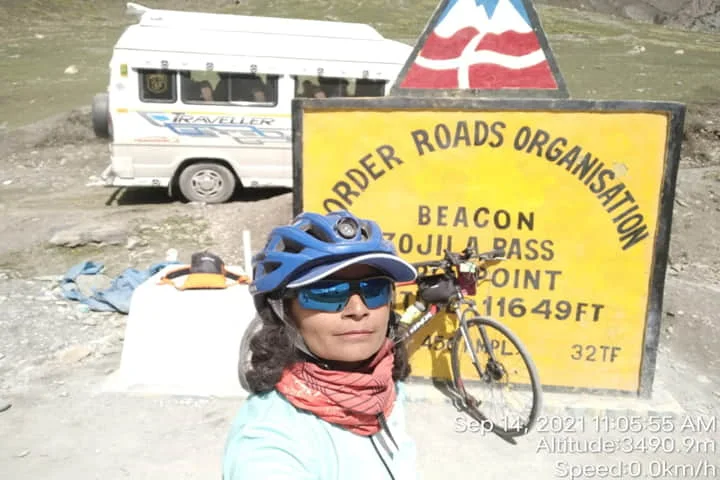 44-year-old mother from Pune to cycle from Leh to Manali in 60 hours!
