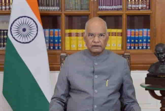 Don’t let the guard down against Covid: President Kovind