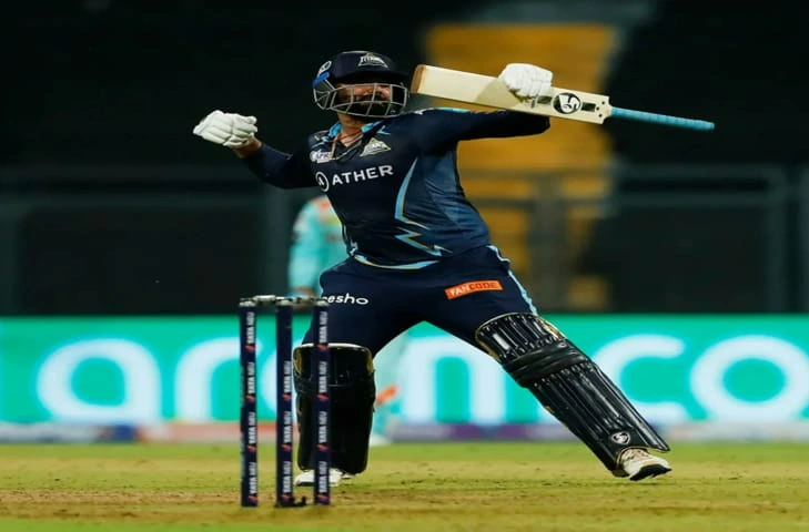 Two brilliant sixes off last two balls that took Gujarat Titans past Punjab Kings