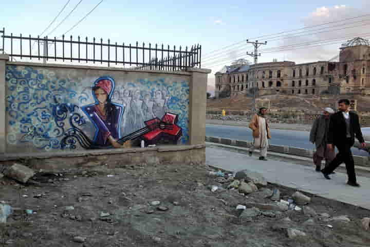 Fear, anguish and a sense of betrayal looms over artists of Afghanistan