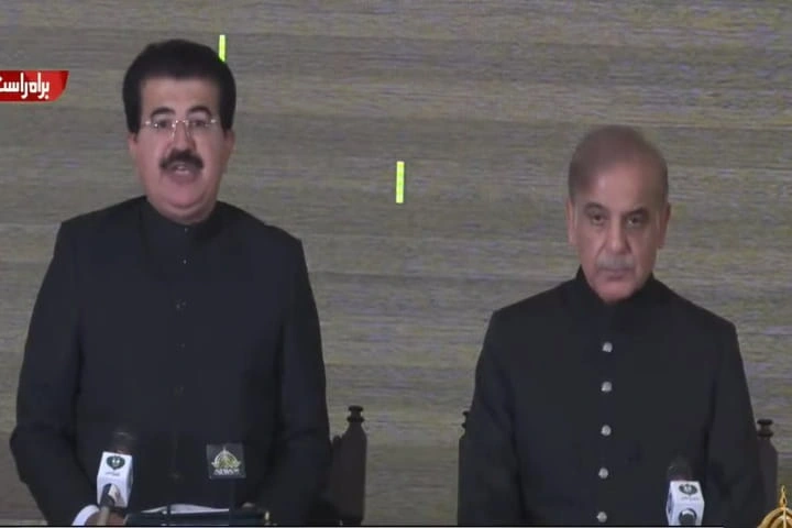 Finally Shehbaz Sharif takes oath as Pak PM while  President  stays away from the ceremony