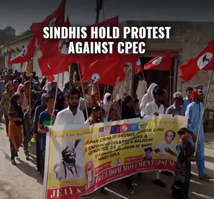 Sindhis Hold Anti-China Protest | Raise Issue Of Forced Conversion Of Hindus, Enforced Disappearances