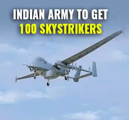 Big Boost To India’s Drones Arsenal: Indian Army To Get Over 100 SkyStrikers