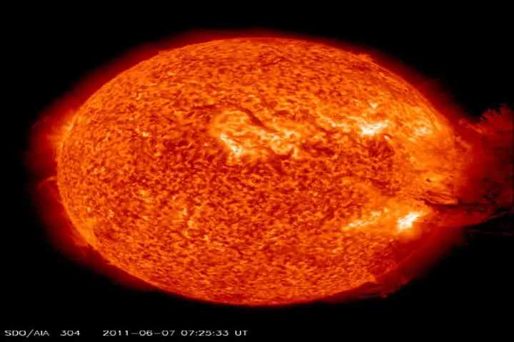 Study of solar flare which struck earth more 9,000 years ago points to the helplessness of the Earth and its people