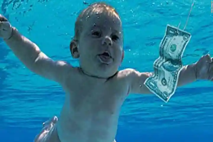 Nirvana band sued after 30 years by naked baby on their iconic album “Nevermind”!