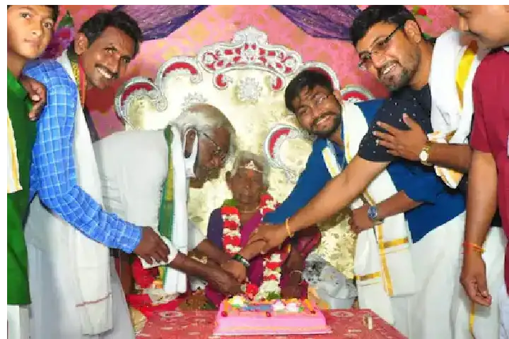 Andhra’s Subbamma celebrates her 111th birthday with five generations and villagers