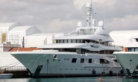 Spain seizes Russian billionaire’s $140 million Superyacht
