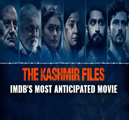 ‘The Kashmir Files’ Ranks No.1 In The List Of IMDB’s Most Anticipated Indian Movies