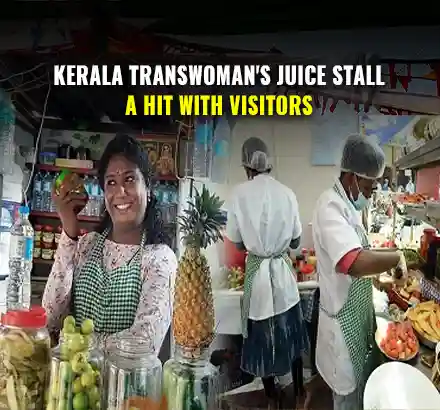 Kerala Transwoman’s Juice Stall A Hit With Visitors