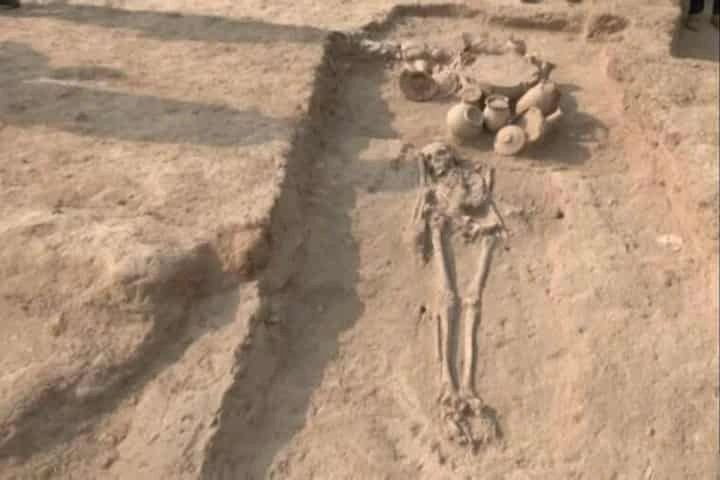 Fresh diggings at Rakhigarhi in Haryana reveal Harappan jewellery and planned city
