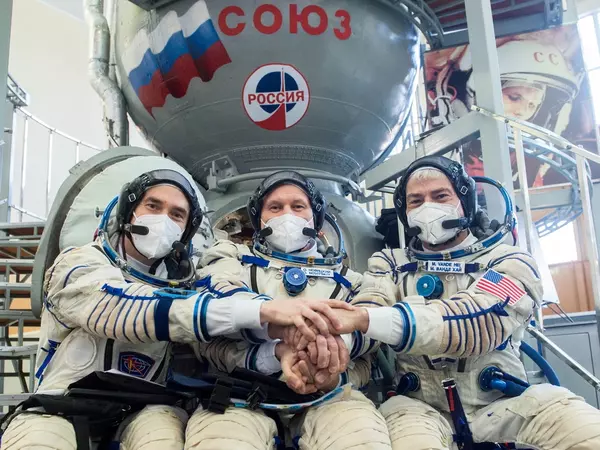 US astronaut heads home on board Russia’s Soyuz capsule despite Ukraine tensions