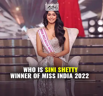 Karnataka Sini Shetty Crowned Femina Miss India 2022