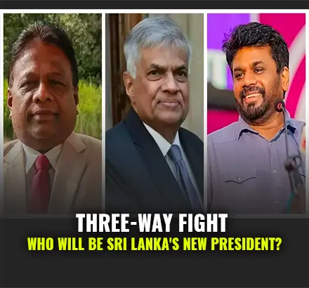 Who Will Be Sri Lanka’s New President? Three-Way Fight For The Next President Of Sri Lanka