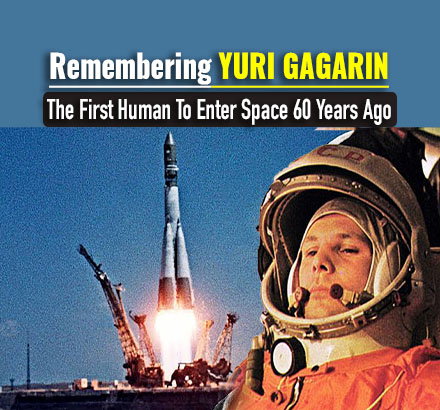 Remembering Yuri Gagarin—the first human to enter space 60 years ago