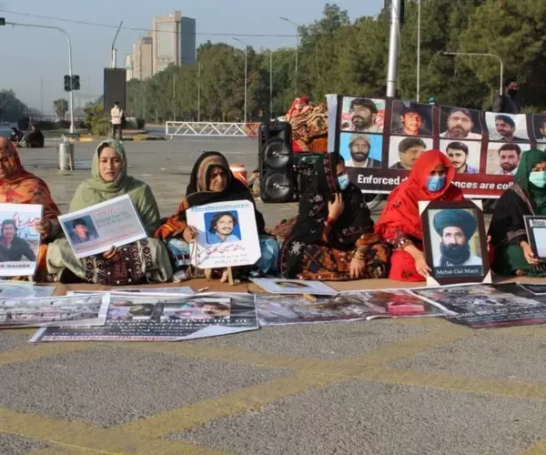 Families of disappeared people protest in Islamabad even as Pakistan arrests Baloch leader in Gwadar