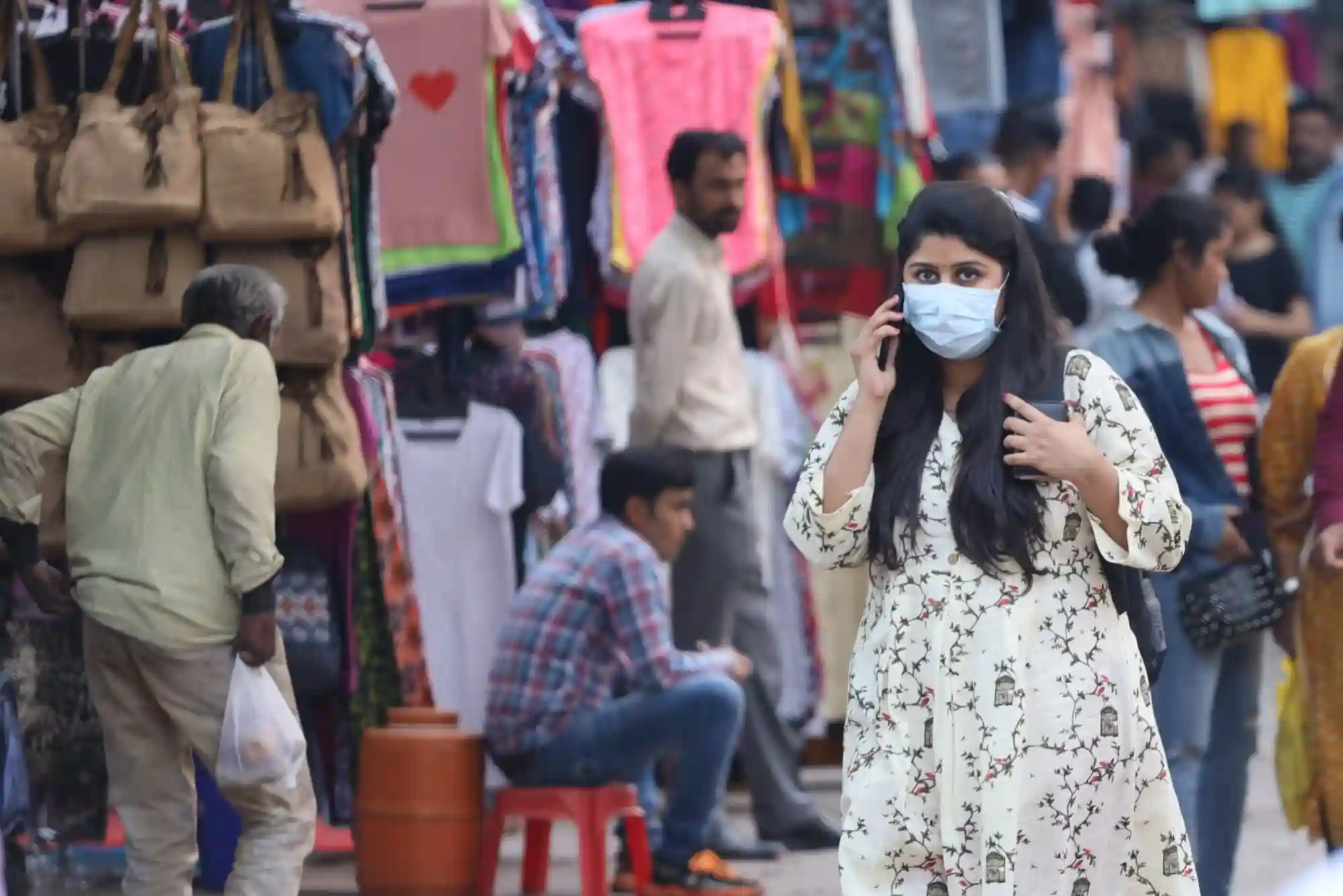 Delhi slaps fines for not wearing masks as COVID cases surge