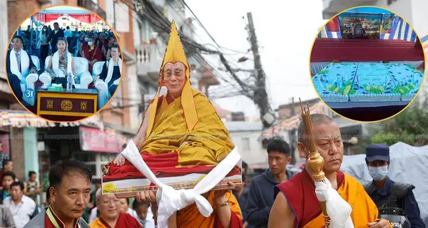 Tibetan community in Nepal organize grand event in Kathmandu to celebrate Dalai Lama’s 87th birthday