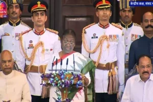Droupadi Murmu takes oath as President, says her election is proof that India’s poor can make their dreams come true