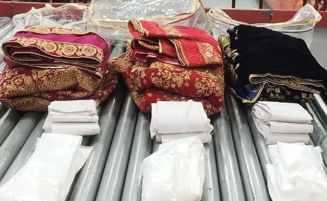 NCB officials seize 3 kg drugs in Bengaluru hidden inside lehengas being exported to Australia